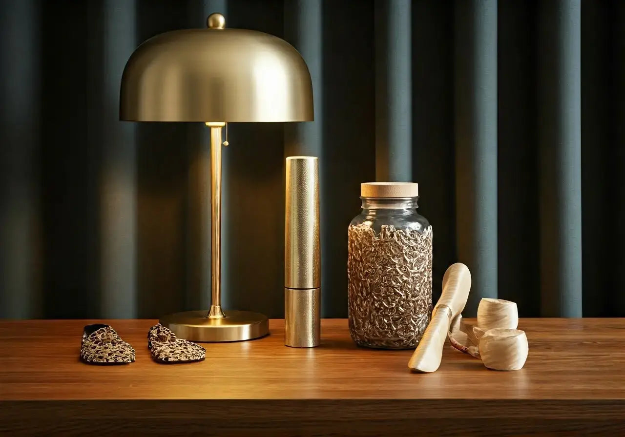 A stylish room adorned with elegant Sierraonyx accessories. 35mm stock photo