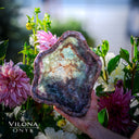 Fluorite Bowl #23 Stone Bowl