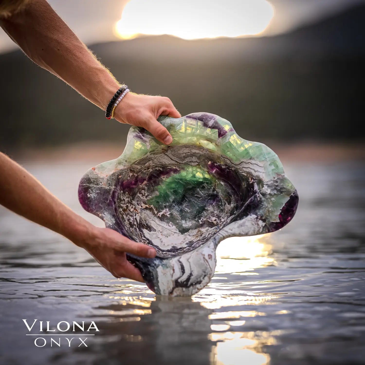 Fluorite Bowl #27 - Stone Bowl