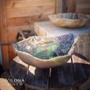 Fluorite Crystal Bowl #26 - Stone Bowl