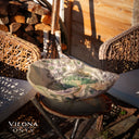 Fluorite Crystal Bowl #26 - Stone Bowl