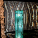 Fluorite Crystal Floor Lamp #6 - Floor Lamp