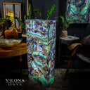 Fluorite Rectangular Crystal Floor Lamp #1 - Floor Lamp