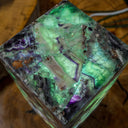 Fluorite Crystal Table Lamp #1 (Small Size) - Floor Lamp