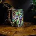 Fluorite Crystal Table Lamp #10 (Miniature Size) - Floor