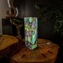 Fluorite Crystal Table Lamp #7 (Small Size) - Floor Lamp