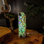 Fluorite Crystal Table Lamp #8 (Small Size) - Floor Lamp