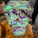 Fluorite Crystal Table Lamp (Medium Size) #5 - Floor Lamp