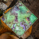 Fluorite Crystal Table Lamp (Medium Size) #5 - Floor Lamp