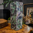 Fluorite Crystal Table Lamp (Medium Size) #5 - Floor Lamp