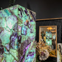 Fluorite Crystal Table Lamp (Medium Size) #5 - Floor Lamp