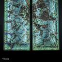 Fluorite Crystal Wall Panels #6 (Pair) - Decor