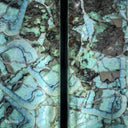 Fluorite Crystal Wall Panels #6 (Pair) - Decor