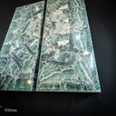 Fluorite Crystal Wall Panels #6 (Pair) - Decor