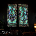 Fluorite Crystal Wall Panels (Set #7) - Decor