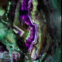 Fluorite Crystal Wall Panels (Set #8) Mosaic - Decor