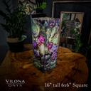 Fluorite Crystal Table Lamp #11 (Small Size) - Floor Lamp