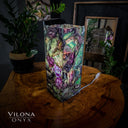 Fluorite Crystal Table Lamp #11 (Small Size) - Floor Lamp