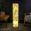 Golden Cloud Onyx Cylinder Floor Lamp (3/3) - Floor Lamp