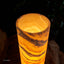 Golden Cloud Onyx Cylinder Table Lamp (1/8) - Floor Lamp