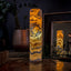 Golden Cloud Onyx Cylinder Table Lamp #3 - Floor Lamp