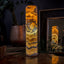 Golden Cloud Onyx Cylinder Table Lamp #3 - Floor Lamp