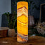 Golden Cloud Onyx Cylinder Table Lamp #5 - Floor Lamp