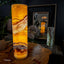 Golden Cloud Onyx Cylinder Table Lamp #5 - Floor Lamp