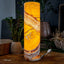 Golden Cloud Onyx Cylinder Table Lamp #5 - Floor Lamp