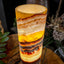 Golden Cloud Onyx Cylinder Table Lamp #7 - Floor Lamp