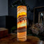 Golden Cloud Onyx Cylinder Table Lamp #7 - Floor Lamp