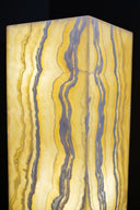 Golden Cloud Large (Tower) Onyx Crystal Floor Lamp - Vilona Onyx