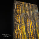 Golden Cloud Onyx Wall Panels (Set #1) - Floor Lamp