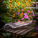 Hand Carved Golden Cloud Leaf (Onyx Bowl #1) - Onyx Bowl