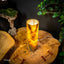 Honeycomb Onyx Cylinder Table Lamp #1 - Floor Lamp