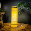 Honeycomb Onyx Cylinder Table Lamp #2 - Floor Lamp