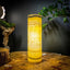 Honeycomb Onyx Cylinder Table Lamp #2 - Floor Lamp