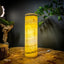 Honeycomb Onyx Cylinder Table Lamp #2 - Floor Lamp