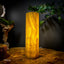 Honeycomb Onyx Cylinder Table Lamp #3 - Floor Lamp