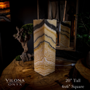 Honeycomb Onyx Table Lamp #1 - Floor Lamp