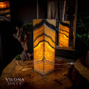 Honeycomb Onyx Table Lamp #1 - Floor Lamp