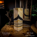 Honeycomb Onyx Table Lamp #2 - Floor Lamp