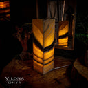 Honeycomb Onyx Table Lamp #2 - Floor Lamp