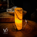 Honeycomb Onyx Table Lamp (Cylinder #9) - Table Lamp
