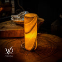 Honeycomb Onyx Table Lamp (Cylinder #9) - Table Lamp