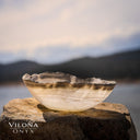 Ice White (Onyx Bowl #2) - Stone Bowl
