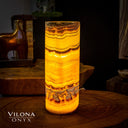 Miami Sunset Cylinder Table Lamp #1 - Floor Lamp