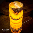 Miami Sunset Cylinder Table Lamp #3 - Floor Lamp