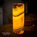 Miami Sunset Cylinder Table Lamp #4 - Floor Lamp