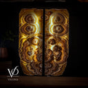 Miami Sunset Onyx Wall Panels (Set#1) - Decor